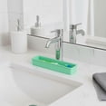 thumbnail image 6 of Linkidea Silicone Toothbrush Holder with Drainage Hole, Bathroom Drawer Organizer with Drying Diatomite Stone, Compatible with Extra Clean, Oral-B CrossAction Toothbrush (Green), 6 of 6