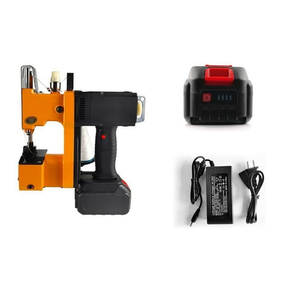 210W Electric Handheld Sewing Machine 36V Lithium Battery Rechargeable Protable Sewing Machine Woven Bag Sealing Machine