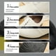 thumbnail image 4 of Jumpingount 1 par de zapatos de cuero para hombre, reemplazo elegante portátil, punta estrecha, Color sólido, fiesta de baile, zapatos de vestir para Calzado Blanco talla 40 Jumpingount  AP012888-01, 4 of 6