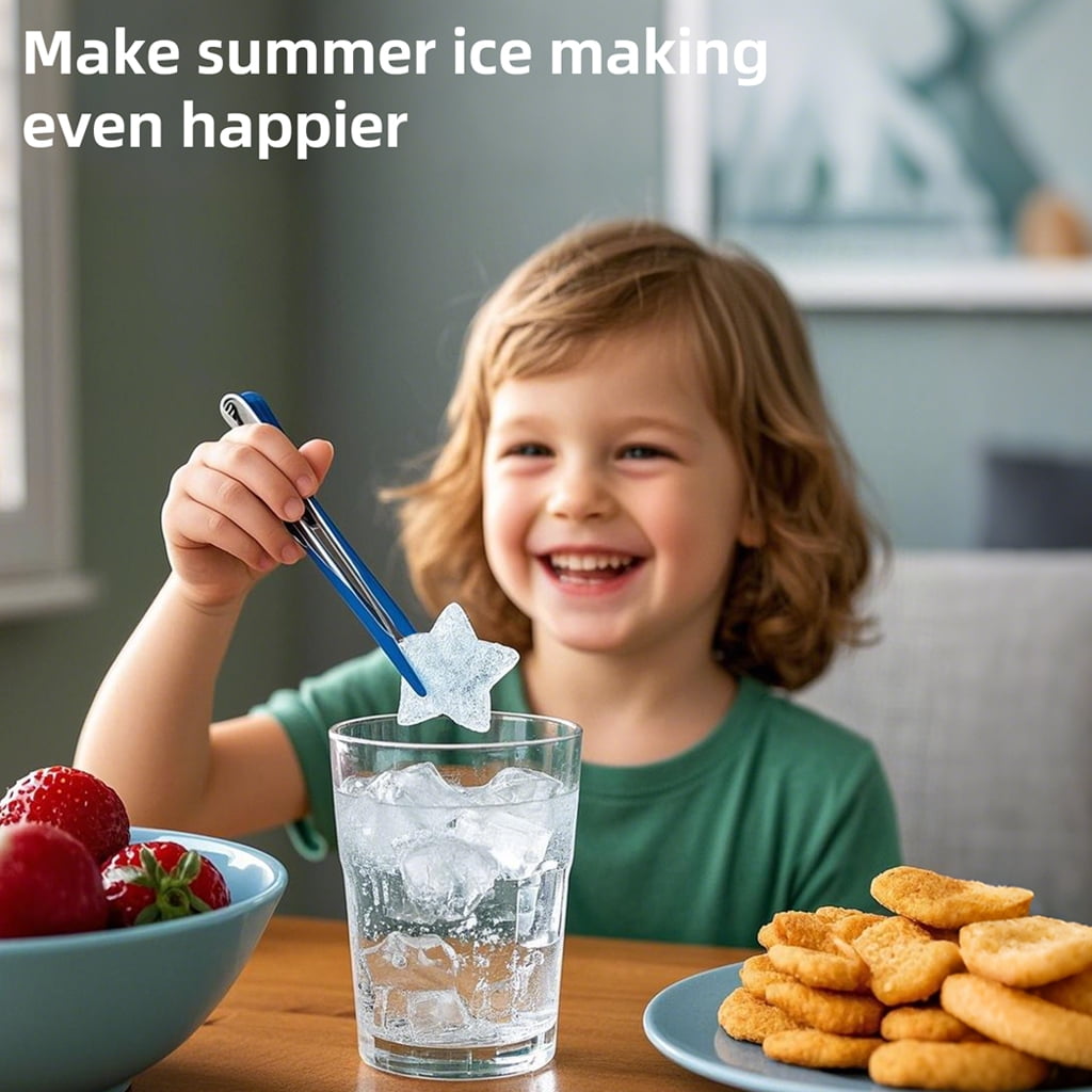 Meeyar Cloud Ice Cube Tray Maker, Spout Style Water Filling Silicone Ice Cube Mold for Freezer 1PC