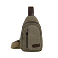 thumbnail image 2 of Men's Chest Bag Casual Sports Singles Shoulder Canvas Bag Construction Sites Work Wear Resistants Crossbody Bag, 2 of 5