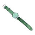 thumbnail image 1 of Stylish Snowflake Face Christmas Watch Fashion Lady's Wrist Watch Green, 1 of 9