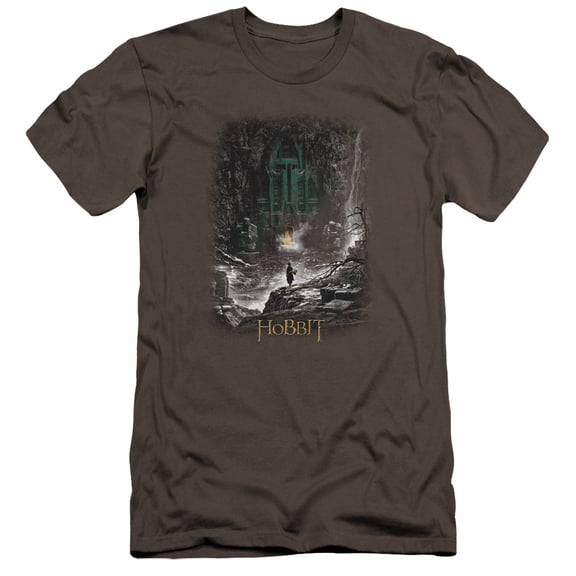 Hobbit - Second Thoughts - Premium Slim Fit Short Sleeve Shirt - Large