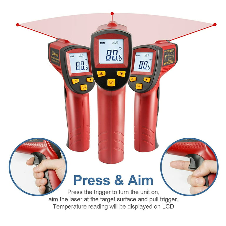 Mini RayTemp Infrared thermometer - low cost infrared thermometer with  laser alignment
