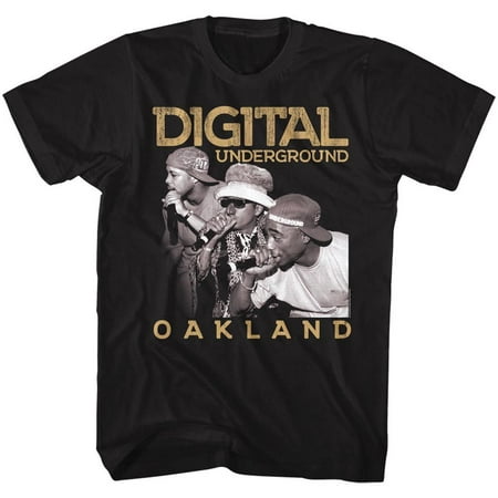 Digital Underground Music Oakland Adult Short Sleeve T