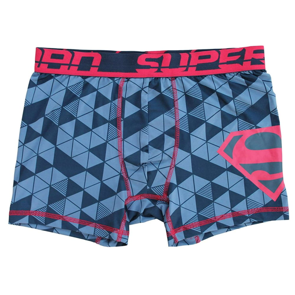 DC Comics - DC Comics Mens Blue Superman Superhero Boxer Briefs