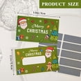 thumbnail image 3 of 10pcs Christmas Scratch Tickets Fun Love Surprise Scratch Card Off, 3 of 8