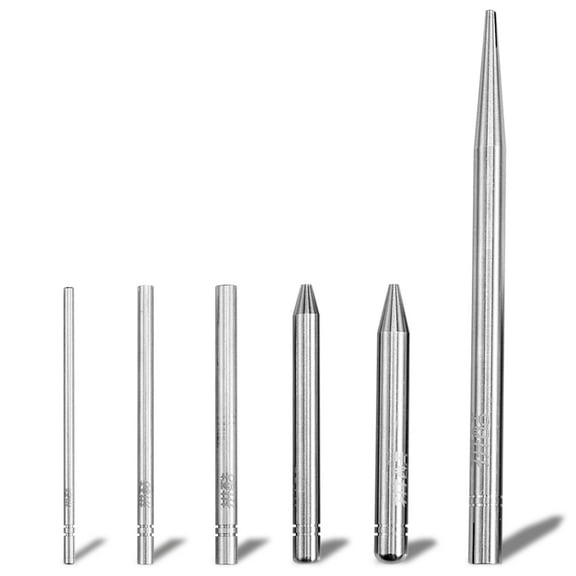 Piececool Metal Model Assembling Tool Set, Edges Tabs Cylinder Cone Shape Bending Assist Tools for DIY 3D Metal Puzzles, 6Pcs/Pack