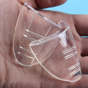 1 Pair Side For Safety Glasses Clip On Spec Shields Clear Z8V8