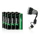 thumbnail image 1 of Pilas recargables Coast ZITHION-X AAA 1,5 V 750 mAh, paquete de 12, 1 of 8