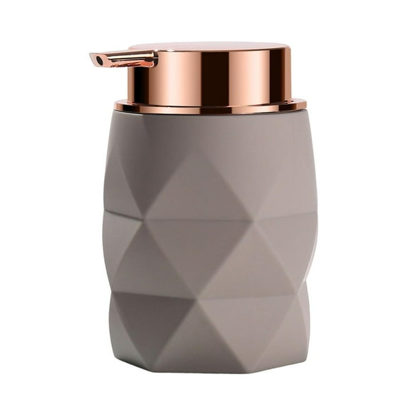 de jabón de manos vacío recargable 330 ml para champú Beige