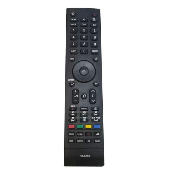 New Replacement CT-8068 For Toshiba TV Remote Control 55L5650 32L5650 YouTube