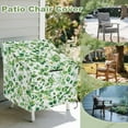 thumbnail image 3 of Renewold Waterproof Patio Chair Covers UV Resistant All Weather Protection Lawn Chair Covers Perfect for Patio, Deck, and Porch, 29"W x 33"D x 36"H, Green Leaf, 3 of 7