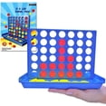 thumbnail image 1 of Four in a Row Line Up 4 Gaming Fun Set  Travel Portable Convenient Size  Classic Fun Educational Family Games, 1 of 6