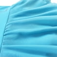 thumbnail image 7 of CHICTRY Girls Short Sleeves Tutu Ballet Dance Dress Gymnastic Training Leotard Blue 3-4, 7 of 7