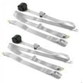 thumbnail image 1 of Standard 3 Point Gray Retractable Bucket Seat Belt Kit for 1981-1993 Chevy Truck S10 - 2 Belts, 1 of 1