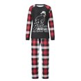 thumbnail image 4 of Hirigin Family Matching Christmas Pajamas Sets Funny Snowman Print Pjs Jammies for Family Couples Kids Baby Xmas Sleepwear Set, 4 of 8