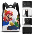 thumbnail image 3 of Pixel Plumber Adventure Game Backpack Learning Legend Bookbag with Heroic Lunch Companion, 3 of 5