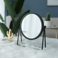 thumbnail image 2 of Makeup Mirror Single Sided Vanity Mirror Vintage 360° Rotation Metal Cosmetic Mirror Round Beauty Mirror Handmade Make Up Mirror for Dresser Vanity Table Desk, 2 of 3