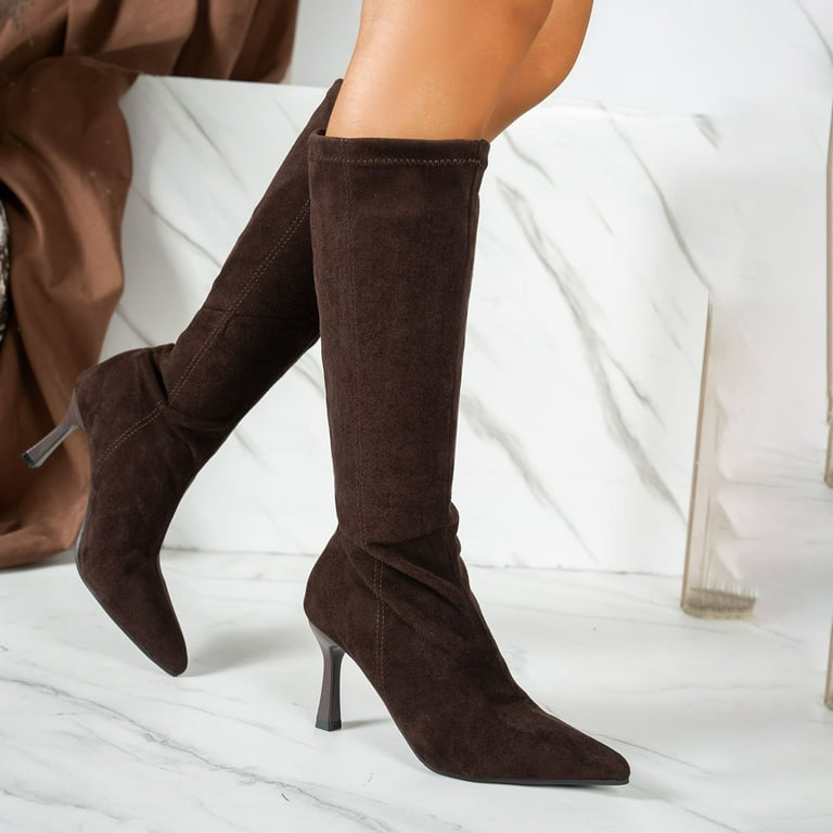 Dress Boots Slim Calf Over The Knee Boots London Sleek Leather Dress Boots For Slim Calves Dress Boots Slim Calf Over The Knee Boots London Sleek Leather Dress Boots For Slim Calves
