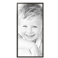 thumbnail image 2 of ArtToFrames 19" x 40" Black Square with Gold Beads Picture Frame, 19x40 inch Black Wood Poster Frame (WOM-5021),  Pack, 2 of 7