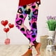 thumbnail image 1 of MKLEKYY Leggings de cintura alta con diseño floral para mujer, ideales para yoga y fitness, con efecto lifting, 11, 1 of 4