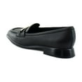thumbnail image 3 of Naturalizer Fabienne Women's Loafers & Slip-Ons Black Pebbled Leather Size 11 W, 3 of 8