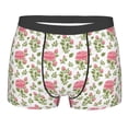 thumbnail image 4 of Goofa Rose Flowers Printed Men's Boxer Briefs Underwear, Moisture-Wicking Underwear, Trunk,Soft and Breathable Cotton Underwear-XX-Large, 4 of 9