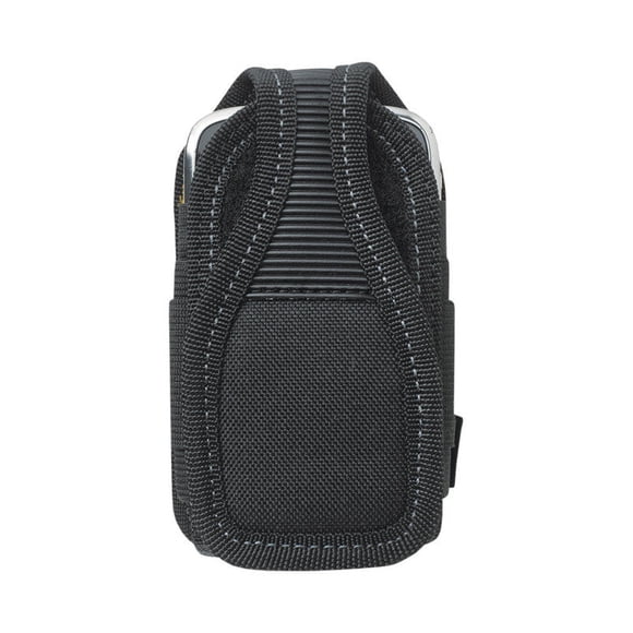 Soporte para teléfono móvil CLC, 1 bolsillo, poliéster negro, 8,5 x 13,5 cm