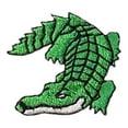 thumbnail image 3 of Écusson Thermocollant Brodé Alligator Vert, 3 of 4