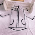 thumbnail image 4 of Xingqing Enfants Garçons Filles Capuche Imperméable Transparent Rain Imperméable Protecteur, 4 of 6
