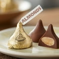 thumbnail image 2 of (2 pack) Hershey's, 4.48 oz, Kisses Milk Chocolate with Almonds Candy, Bag, 2 of 5