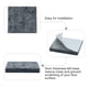 thumbnail image 5 of Uxcell 3/4" Almohadillas cuadradas autoadhesivas de fieltro antideslizantes para pisos, color gris, paquete de 24, 5 of 7