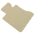 thumbnail image 3 of Ikon Motorsports Front & Rear Floor Mats Fits 2005-2010 BMW E60 5-Series Sedan, Factory Fitment Nylon Car Liner Carpets Beige  4PCS, 3 of 7
