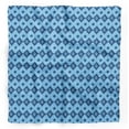 thumbnail image 1 of Bimba Blue Aztec Geometric Printed Pure Silk Scarf Neck Wrap Summer Hair Bandanas For Women 40 x 80 Inches, 1 of 6