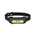 thumbnail image 1 of Cateissary ABS faro botón de presión recargable alimentado por 7 engranajes USB transpirable luz dura al aire libre Camping pesca faro Iluminación y accesorios Cateissary HA074141-01, 1 of 6