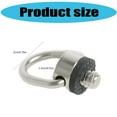 thumbnail image 3 of 1/4" 20 D Rings Screws Adapter fix Screw for Camera Tripods Mounts and Quick Release Plate Compatibility, 3 of 8
