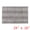 Grey, variant on Unique Bargains Ultra Soft Non Slip Machine Washable Chenille Bath Mat Grey 24" x 16"