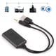 thumbnail image 1 of Receptor auxiliar para automóvil, 3,5 mm/0,14 pulgadas, audio auxiliar para automóvil, cable de audio Bluetooth, adaptador auxiliar Bluetooth, rendimiento confiable, 1 of 9