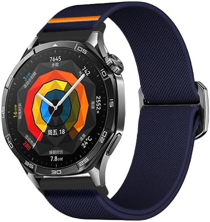 CRKMGS-Sport Nylon Strap Intended for Garmin Approach S50, S44, S42, S40 Bands for Women Men Replacement Elastic Loop Wristband Smartwatch Accessories
