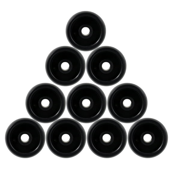 Raindrops 10Pcs Plastic Caster Wheels For Trolleys With Silent Operation Features