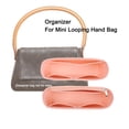 thumbnail image 2 of Organizador de bolsos, organizador de bolsos de fieltro con cremallera, moldeador de bolsos y bolsos de mano, para mini bolsos de mano con bucle, 2 of 5