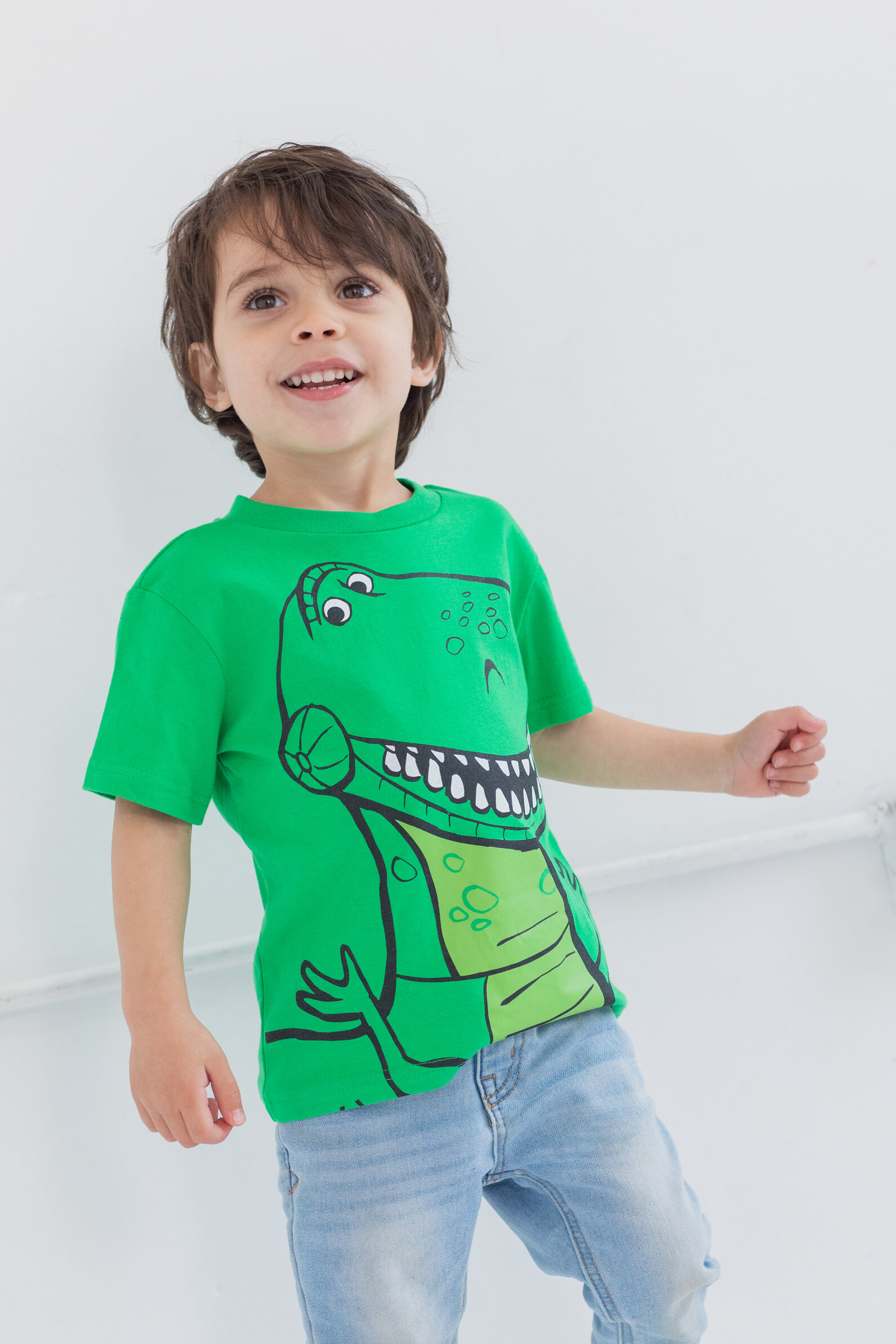Disney Pixar Toy Story Woody Buzz Lightyear Rex Little Boys 3 Pack T-Shirts Toddler to Big Kid - image 3 of 5