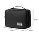 thumbnail image 4 of Organizador de accesorios electrónicos digitales, organizador de cables de viaje, bolsa práctica, bolsa de almacenamiento de cables resistente al Negro, 4 of 8