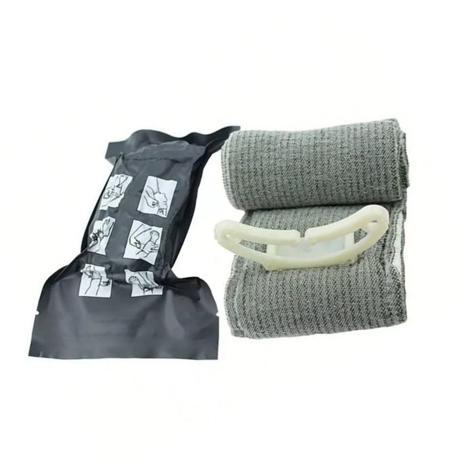 Israeli Bandage, First Aid Compression Kit 4 inch Medical Cotton Flax Color  for Outdoor