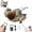 1 PCS, variant on Flapping Bird, Interactive Flapping Bird Cat Toy with Realistic Chirping Sounds, Rechargeable Moving Wings Toy, USB Charging & Catnip Compartment Included