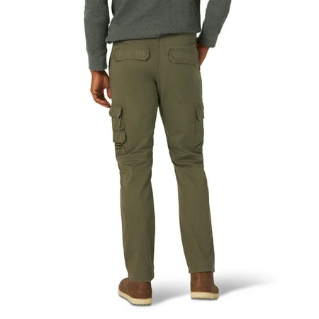 wrangler men's stretch taper leg regular fit cargo pant