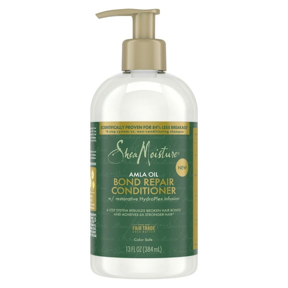 SheaMoisture Strengthening Bond Repair Conditioner All Hair Type with Amla Oil, 13 oz