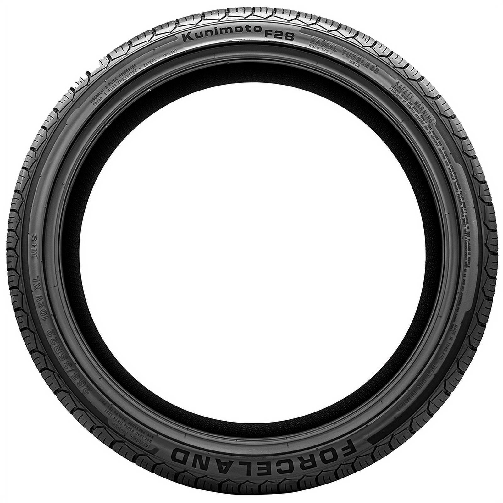 Forceland Kunimoto-F28 265/35R22 102V Tire Fits: 2021 Volvo XC60 T8 Recharge Polestar, 2022 Volvo XC60 B6 Inscription