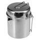 thumbnail image 4 of Utensilios de cocina al aire libre Irfora Olla de cocina de acero inoxidable de 1L Olla portátil para acampar al aire libre con asa plegable Irfora Utensilios de cocina al aire libre, 4 of 7